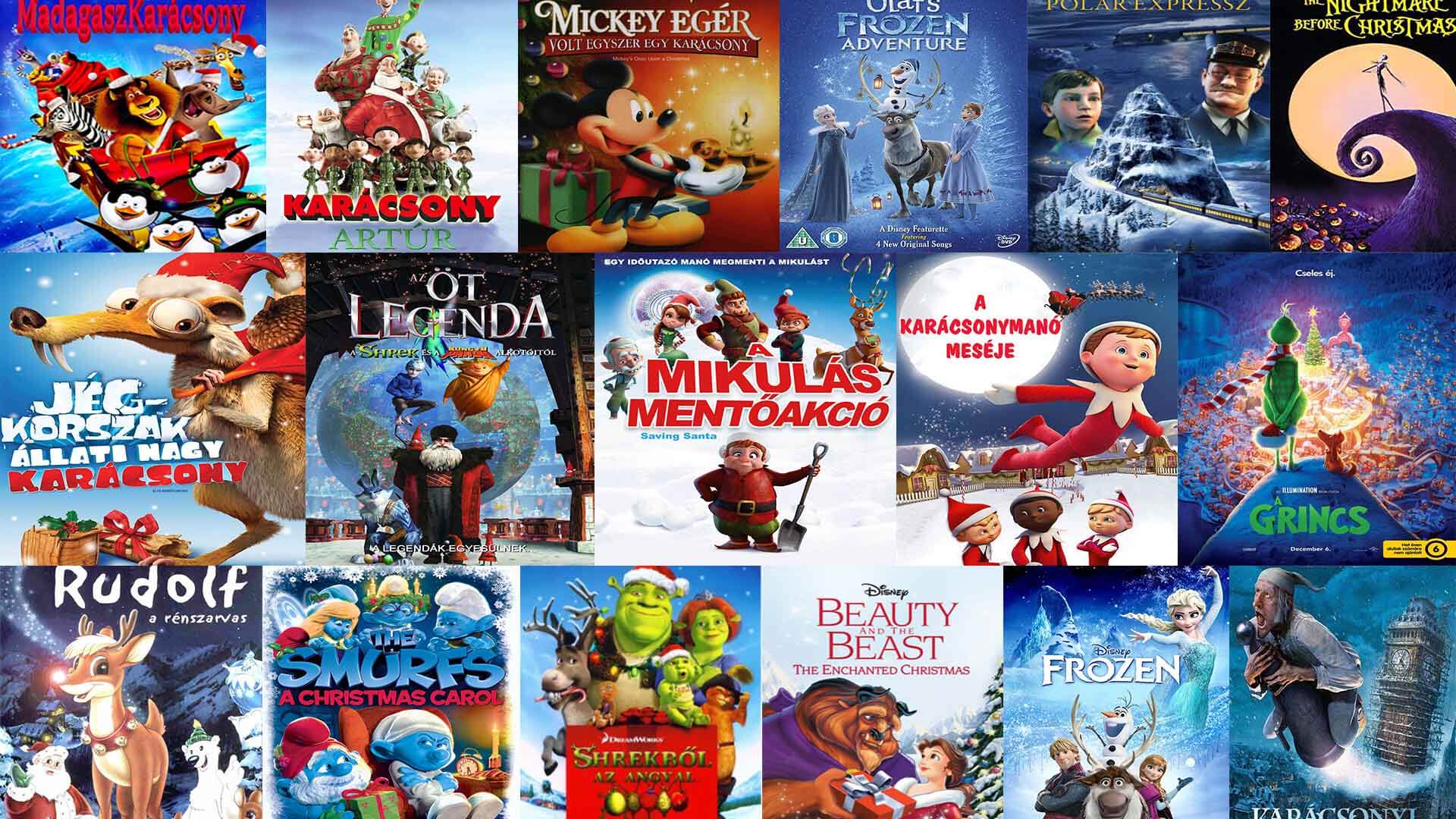 A legjobb karácsonyi animációs filmek, mesék