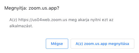 Zoom letöltése és telepítése számítógépre, telefonra magyarul cikkben szereplő lépések közül az ötödik