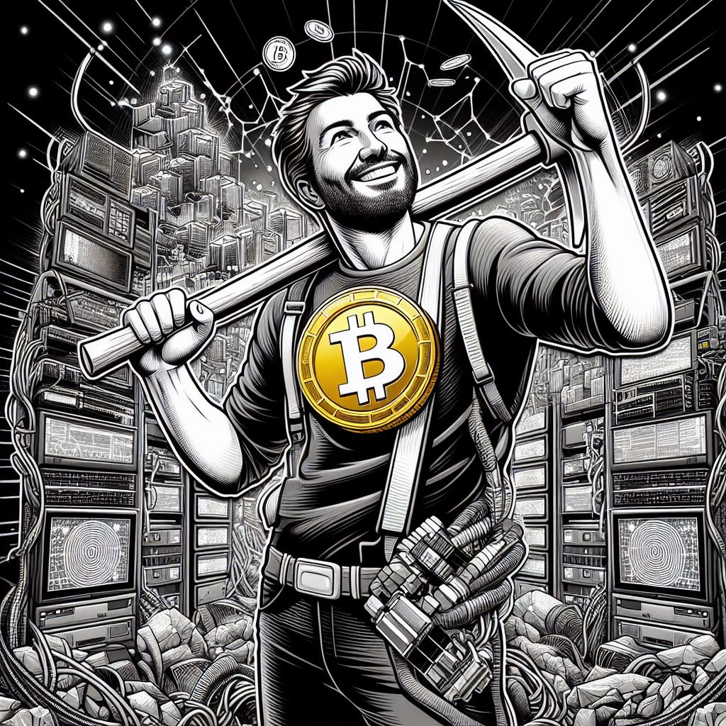 Bitcoin. Forrás: Bing AI képgenerátor