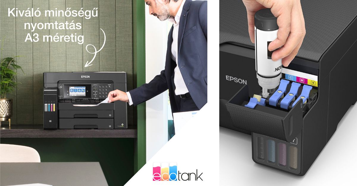 Hogyan válassz valóban gazdaságos nyomtatót? 2 Külső tintatartályos nyomtató